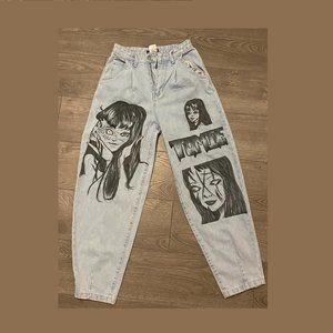 Tomie Anime Jeans (Custom Made)